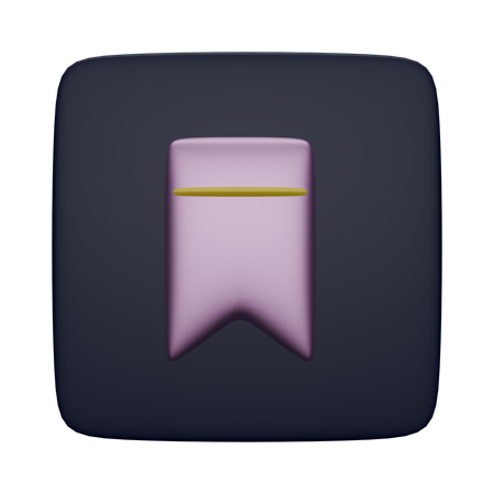 Bookmark  3D Icon