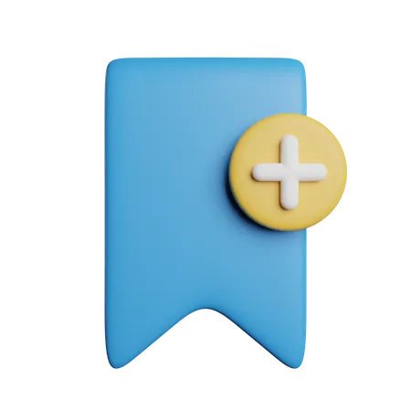 Bookmark Add  3D Icon