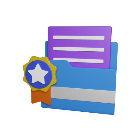 Bookmark Archive  3D Icon