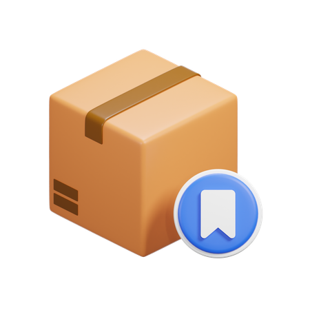 Bookmark Box  3D Icon