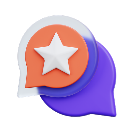 Bookmark Chat  3D Icon