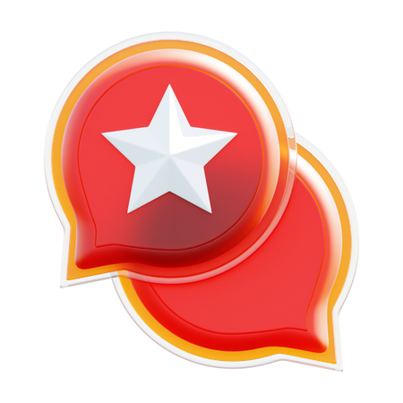 Bookmark Chat  3D Icon