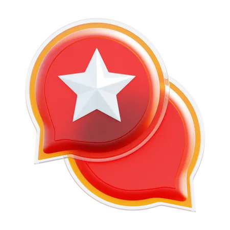 Bookmark Chat  3D Icon