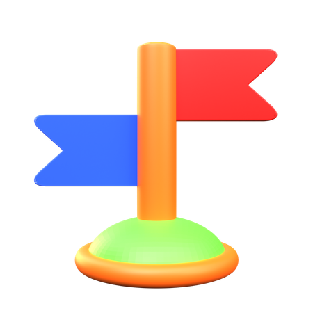 Bookmark Location  3D Icon