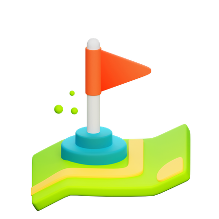 Bookmark Location  3D Icon