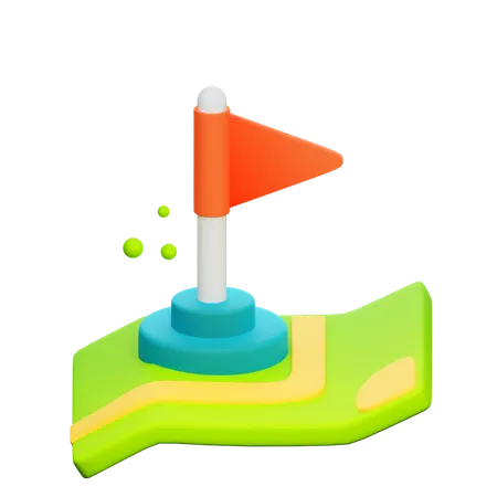 Bookmark Location  3D Icon