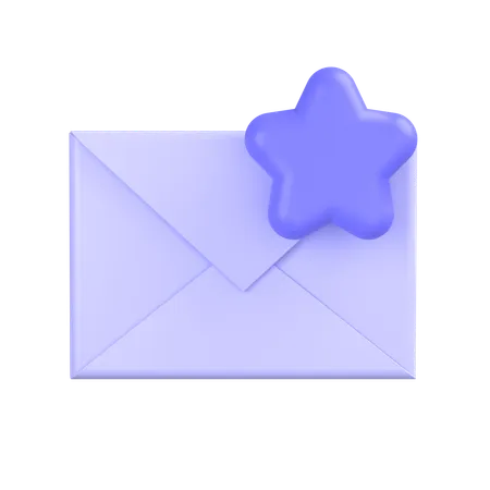 Bookmark-mail 3D Icon
