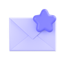 envelope-star 3d logo