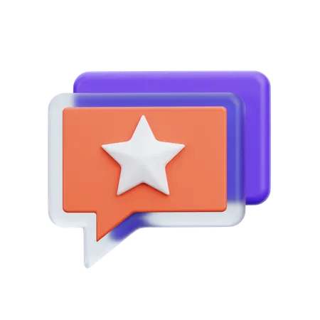 Bookmark Message  3D Icon