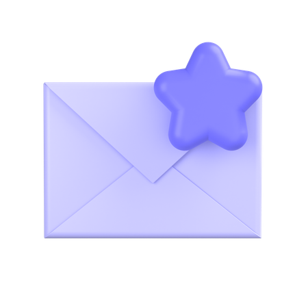 Bookmark Message  3D Icon