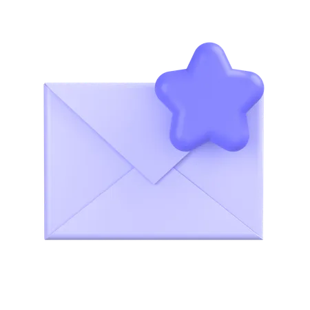 Bookmark Message  3D Icon