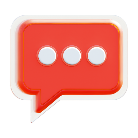 Bookmark Message  3D Icon