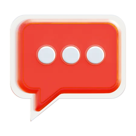 Bookmark Message  3D Icon
