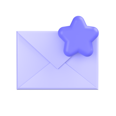 Bookmark Message  3D Icon