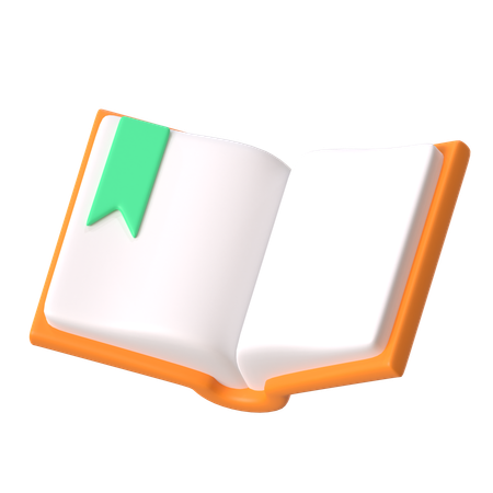 Bookmark On Page  3D Icon