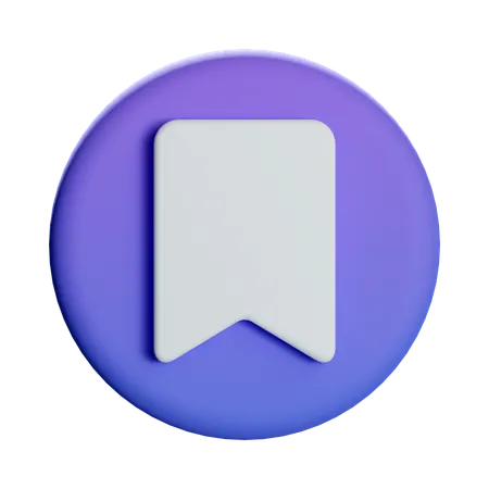 Bookmark Save  3D Icon