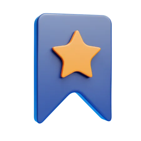 ブックマーク  3D Icon