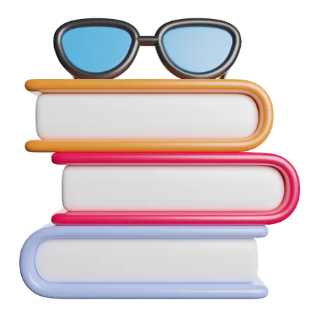 Books Education Reading 3D Icon