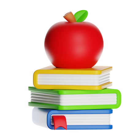 Books  3D Icon