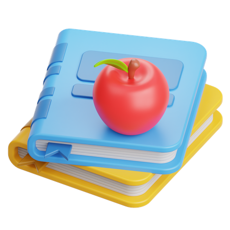 Books  3D Icon