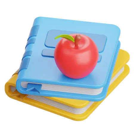 Books  3D Icon