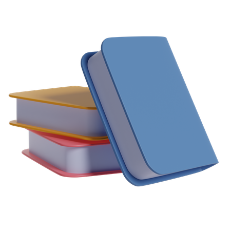 Books  3D Icon