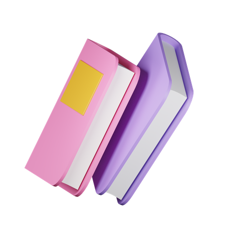 Books  3D Icon