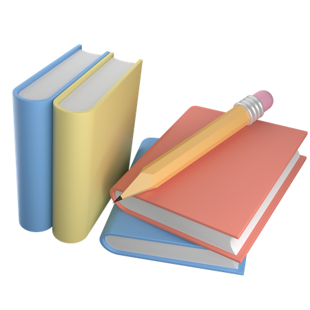 Books  3D Icon