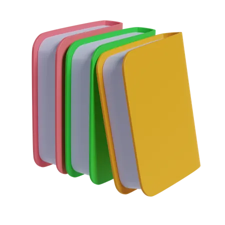 Books  3D Icon