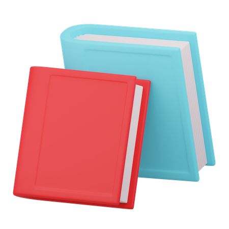 Books  3D Icon