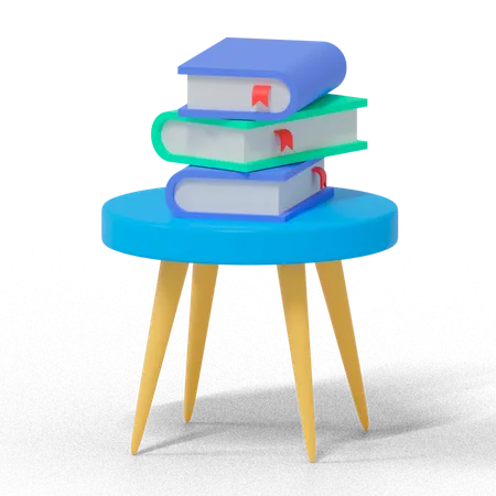 Books  3D Icon