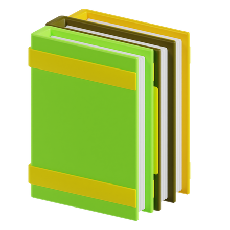 Books  3D Icon