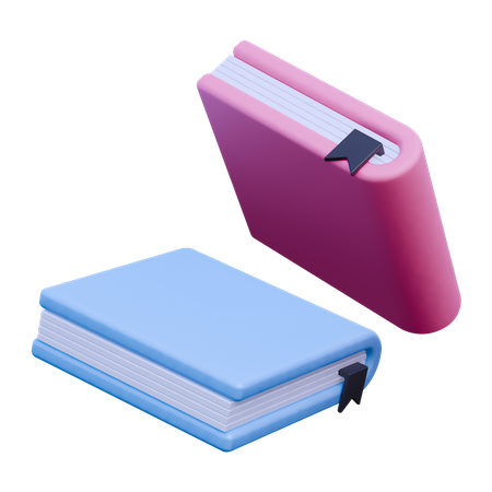 Books  3D Icon