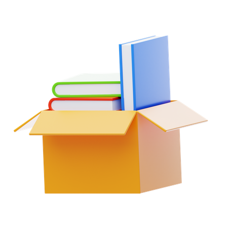 Books  3D Icon