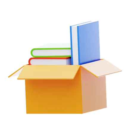 Books  3D Icon