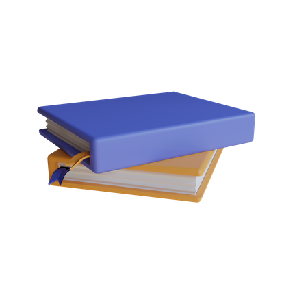 Books  3D Icon