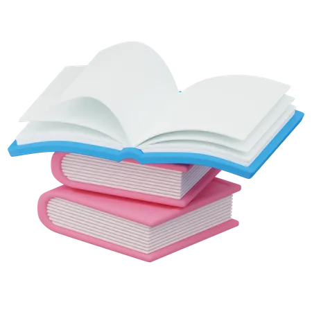 Books  3D Icon