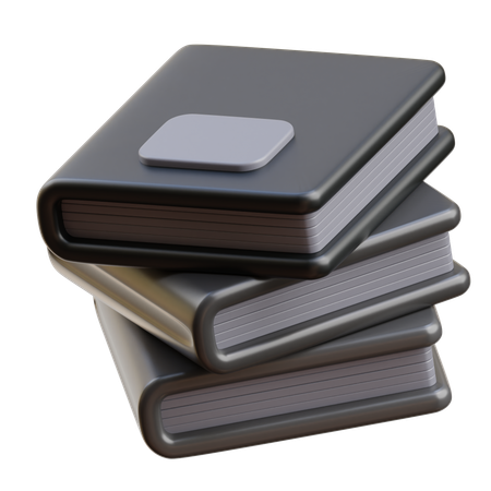 Books  3D Icon