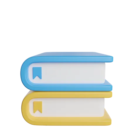 Books  3D Icon