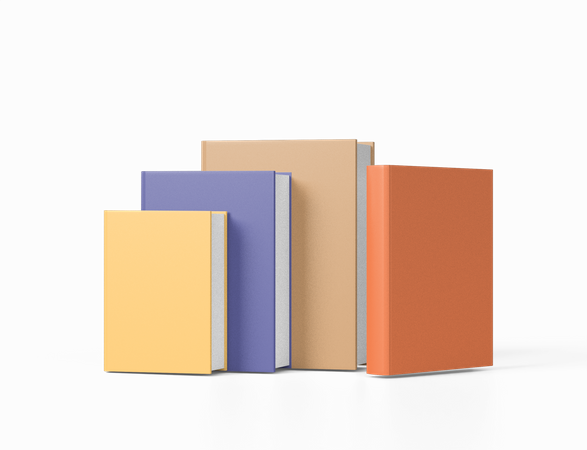 Books  3D Icon