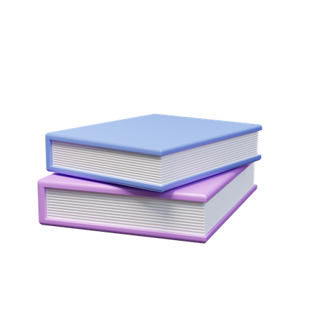 Books  3D Icon