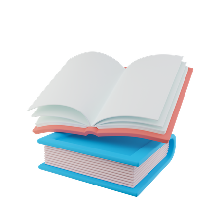 Books  3D Icon