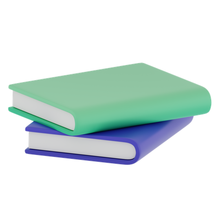 Books  3D Icon