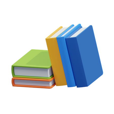 Books  3D Icon