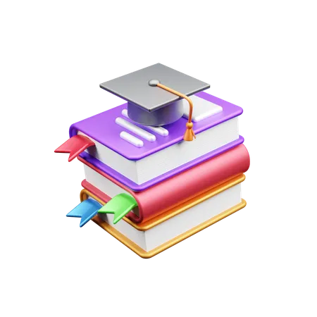 Books  3D Icon