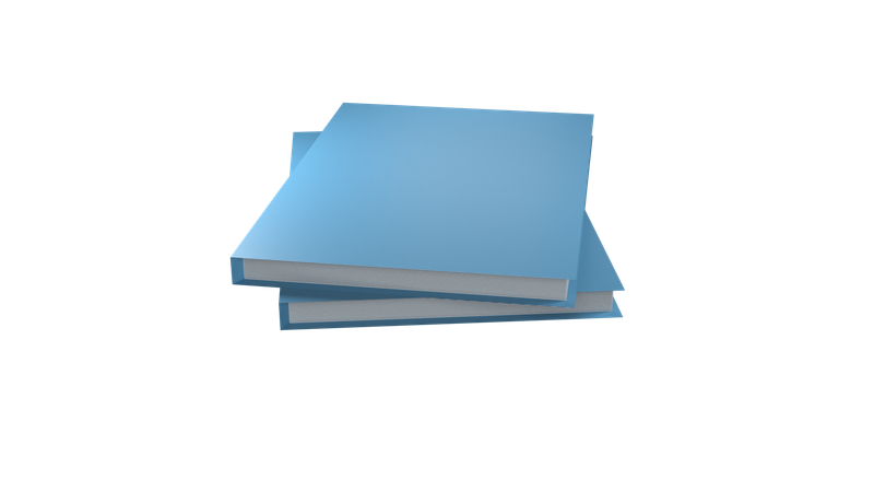 Books  3D Icon