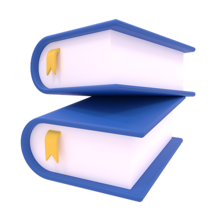 Books  3D Icon