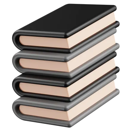 Books  3D Icon