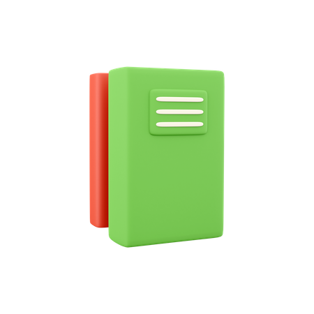 Books  3D Icon