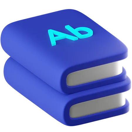 Books  3D Icon